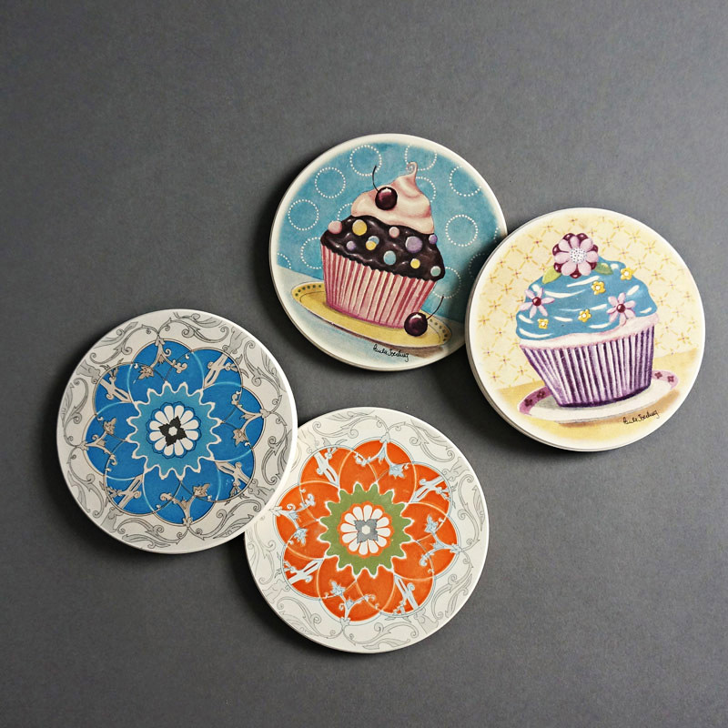 100pcs/lot Custom Popular High Quality Cheap Sublimation printing on Blank white Ceramic Car cup holder antiskid Coasters
100pcs/lot Custom Popular High Quality Cheap Sublimation printing on Blank white Ceramic Car cup holder antiskid Coasters