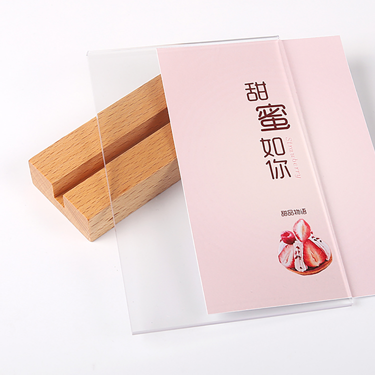 Acrylic Sign Holder 8.5 x 11 t Shape Double Sided Bottom Load Table Top Display Stand Portrait Style Menu Ad Frame