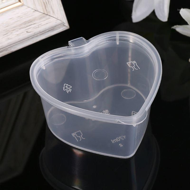 10Pcs Disposable Jello Shot Cups Set Of 70ml Heart Shaped Sauce Pot Container With Conjoined Lid Storage For Ketchup1
10Pcs Disposable Jello Shot Cups Set Of 70ml Heart Shaped Sauce Pot Container With Conjoined Lid Storage For Ketchup1