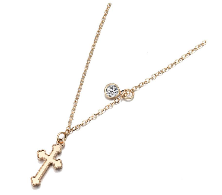 Short Necklace Ladies Necklaces Chain Womans Cross Choker Pendant Girls Jewelry Silver Color Korean Stainless Steel Collares
Short Necklace Ladies Necklaces Chain Womans Cross Choker Pendant Girls Jewelry Silver Color Korean Stainless Steel Collares