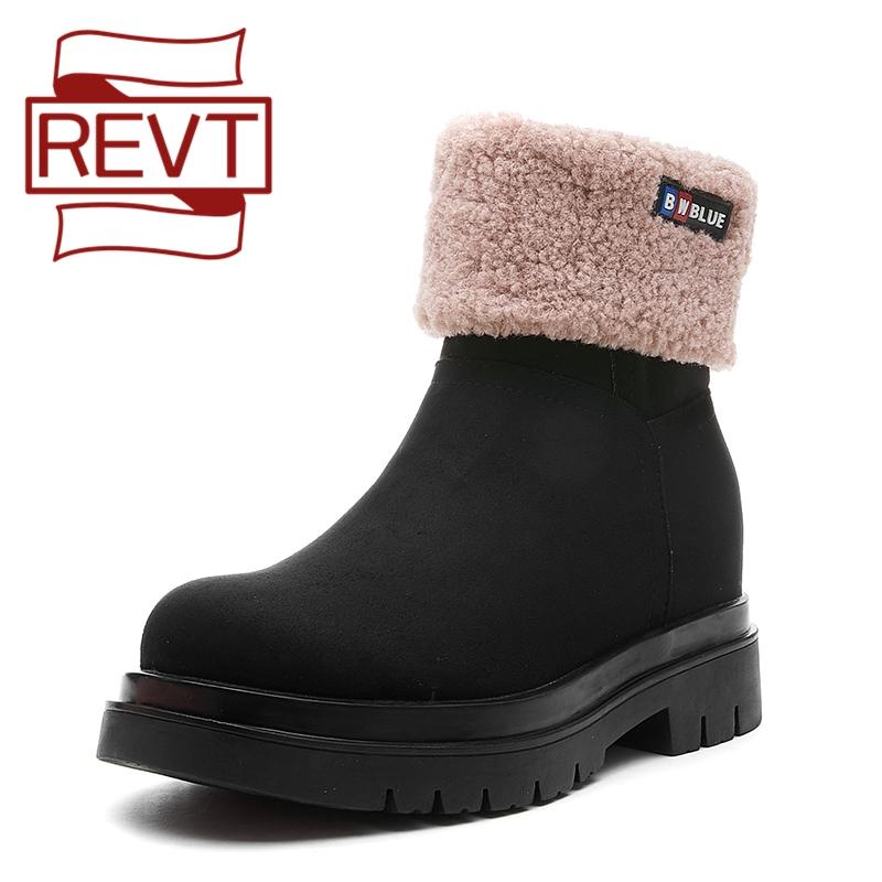 REVT Genuel Leather Women Winter Fur Warm Snow Boots Ladies Warm wool booties Ankle Boot Comfortable Shoes Casual Women Mid Boot, As pic
REVT Genuel Leather Women Winter Fur Warm Snow Boots Ladies Warm wool booties Ankle Boot Comfortable Shoes Casual Women Mid Boot, As pic