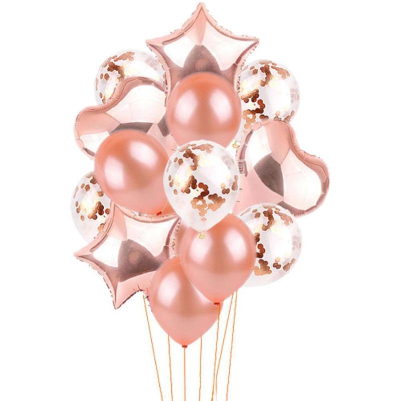 14Pcs/set Heart Star Foil Balloon Confetti Latex Balloons Globos Decor Supplies Accessories Party Birthday Wedding X6M9
14Pcs/set Heart Star Foil Balloon Confetti Latex Balloons Globos Decor Supplies Accessories Party Birthday Wedding X6M9