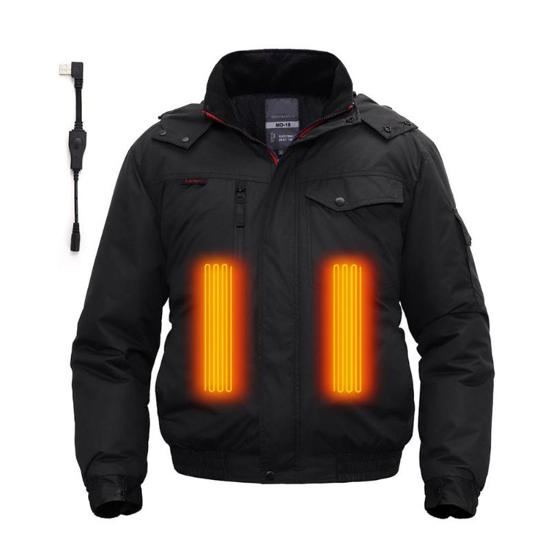 High Quality Electric Heating Jacket Outdoor Sports Coat Winter Coat With Cap And USB Electric Heating Vest For Men Women Winter, Gray
High Quality Electric Heating Jacket Outdoor Sports Coat Winter Coat With Cap And USB Electric Heating Vest For Men Women Winter, Gray