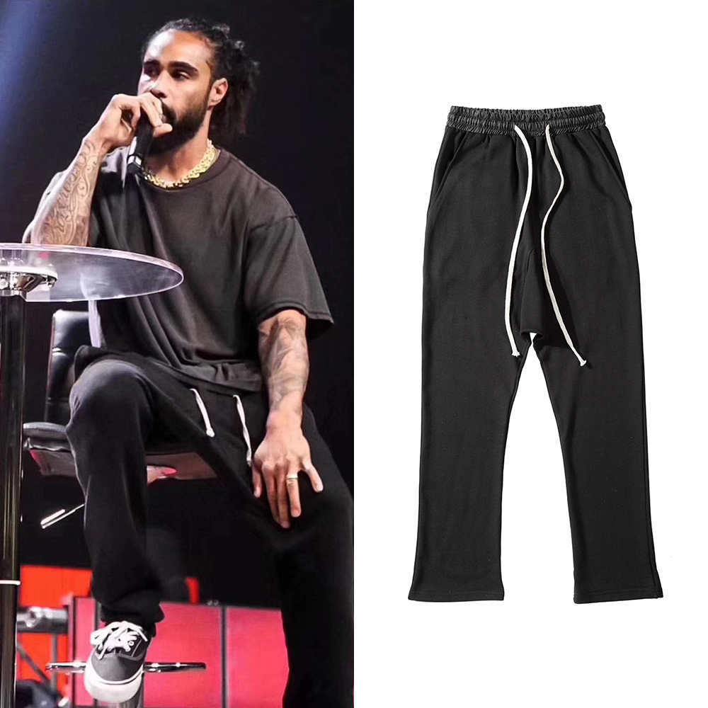 Kanye West Drop Crotch Sweatpant Gray Black Hip Hop Wide Leg Joggers Sweatpants High Street RO Loose Sweat Pants Men Swag X1228
Kanye West Drop Crotch Sweatpant Gray Black Hip Hop Wide Leg Joggers Sweatpants High Street RO Loose Sweat Pants Men Swag X1228