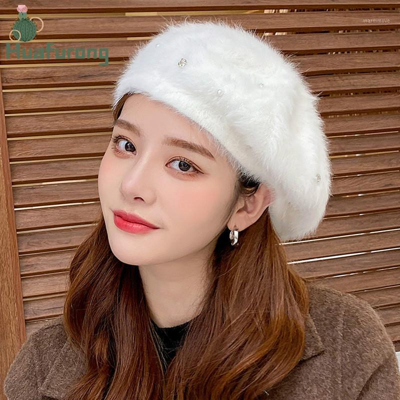 Net Red Korean Version Autumn and Winter Female wild Fur Hat fashion Solid color Rhinestone Beret Japanese Retro Paint1
Net Red Korean Version Autumn and Winter Female wild Fur Hat fashion Solid color Rhinestone Beret Japanese Retro Paint1