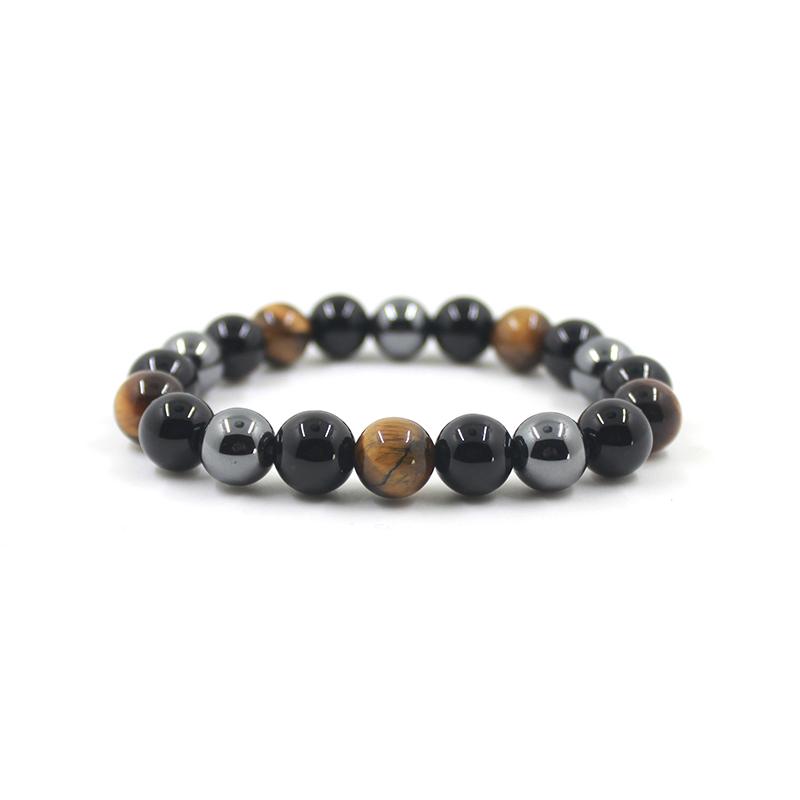 Beaded, Strands Drop Ship Tiger Eye & Hematite Black Obsidian 10mm Stone Bracelet Handmade DIY Jewelry Gift For Men NSB1030
Beaded, Strands Drop Ship Tiger Eye & Hematite Black Obsidian 10mm Stone Bracelet Handmade DIY Jewelry Gift For Men NSB1030