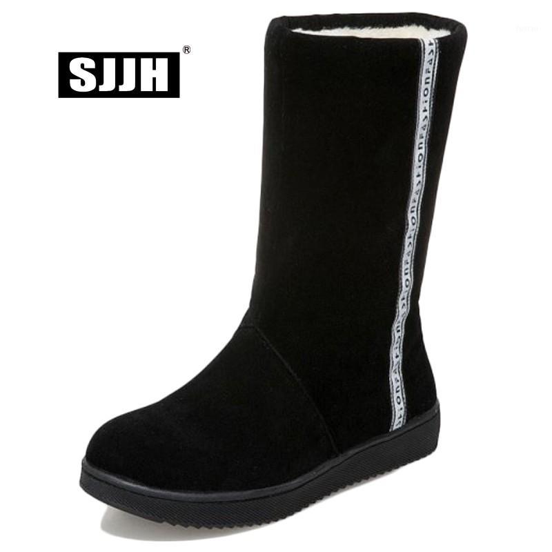 SJJH Women Flat Snow Boots with Round Toe Mid-Calf Flock Short Plush Boots Winter Fashion Casual Shoes for Girls D7611, Red
SJJH Women Flat Snow Boots with Round Toe Mid-Calf Flock Short Plush Boots Winter Fashion Casual Shoes for Girls D7611, Red