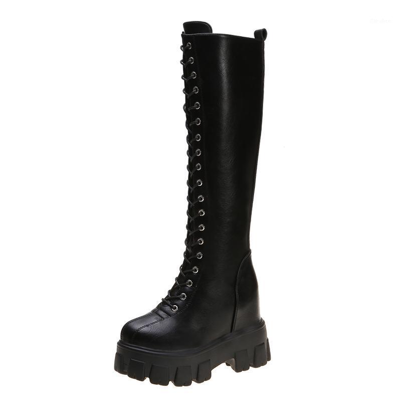 Fashion Women Cross Strap PU Leather Boots Autumn Winter Knee High Boots Ladies Thick Sole Platform Botas Mujer Thigh High1, Beige
Fashion Women Cross Strap PU Leather Boots Autumn Winter Knee High Boots Ladies Thick Sole Platform Botas Mujer Thigh High1, Beige