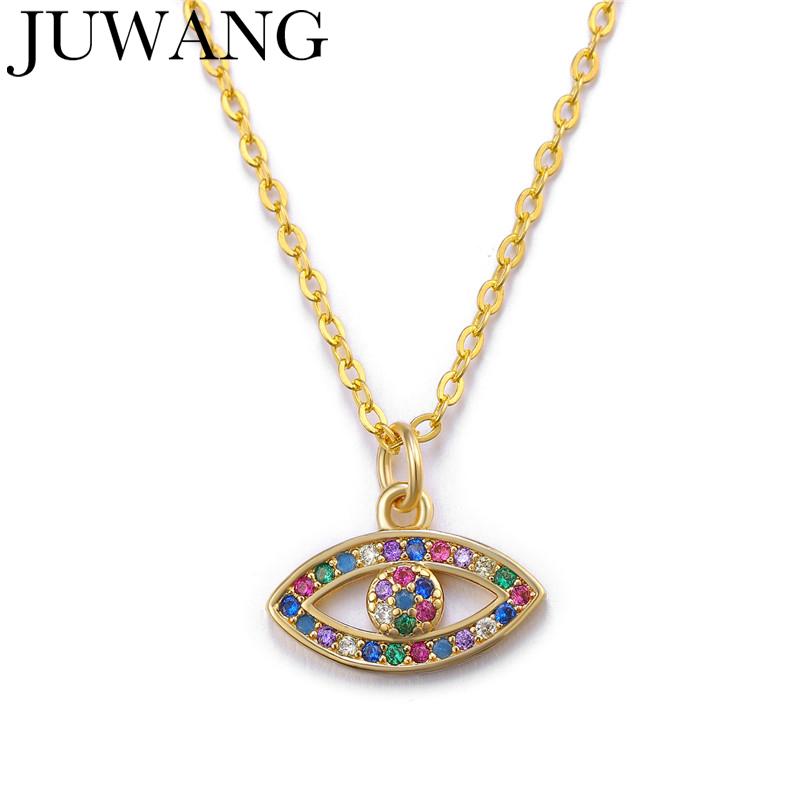 Luxury Cubic Zirconia Pave Evil Eye Women Necklace gold Crystal Rhinestone Hand Pendant Necklaces Gift
Luxury Cubic Zirconia Pave Evil Eye Women Necklace gold Crystal Rhinestone Hand Pendant Necklaces Gift