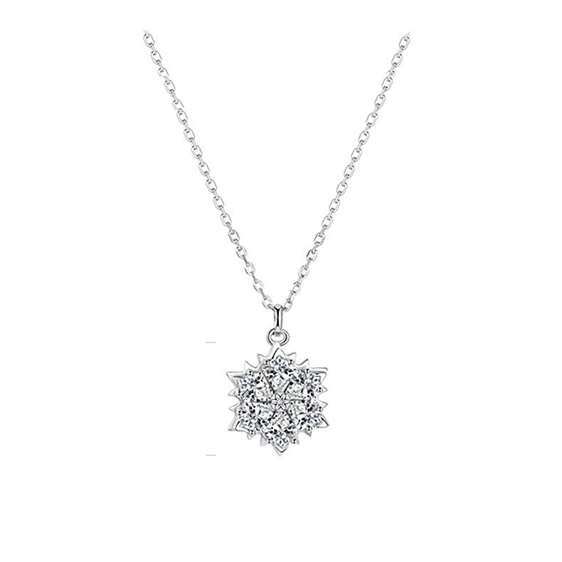 Luxury Female Necklace Cute Snowflake Zircon Pendant Necklace with Clavicle Chain Wedding Necklaces For Women
Luxury Female Necklace Cute Snowflake Zircon Pendant Necklace with Clavicle Chain Wedding Necklaces For Women