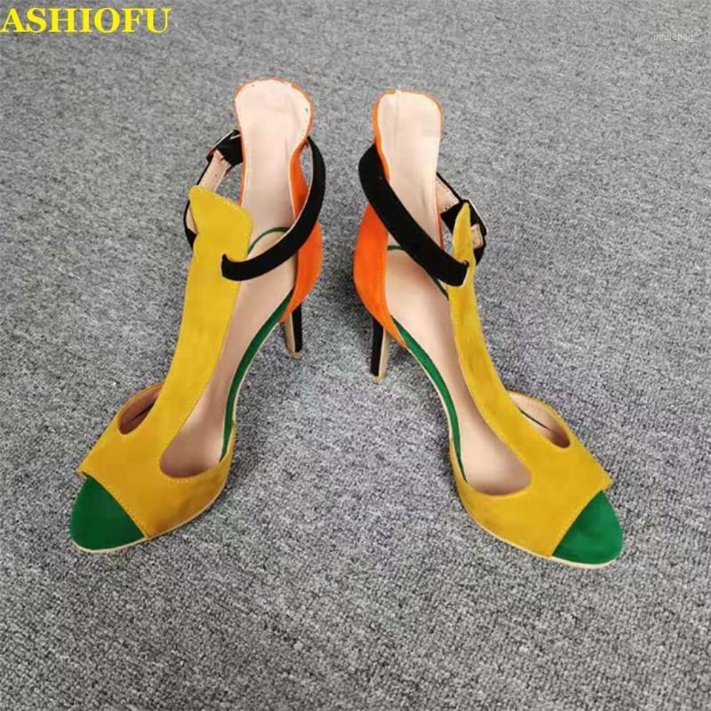ASHIOFU Handmade Ladies High Heel Sandals Real Photos Simple Style Party Prom Summer Shoes Buckle Strap Peep-toe Fashion Sandals1, As pic
ASHIOFU Handmade Ladies High Heel Sandals Real Photos Simple Style Party Prom Summer Shoes Buckle Strap Peep-toe Fashion Sandals1, As pic