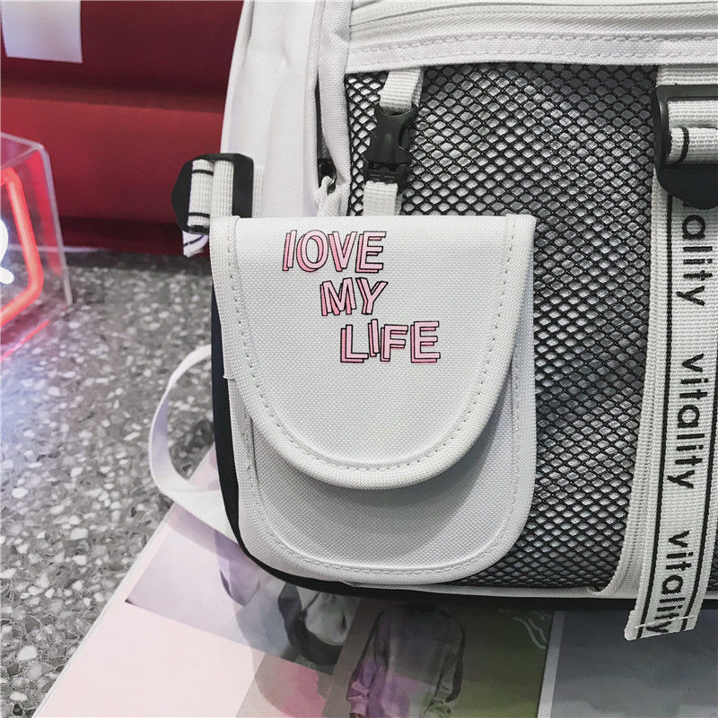school bags for teenage girls backpack schoolBag Large Capacity Campus Student Bag women bookbags LJ200918