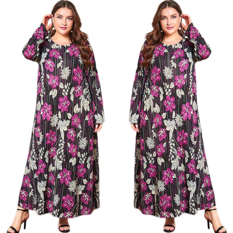 Abaya Muslim Women Long Dress Floral Printed Ethnic Ramadan Islamic Vestido Arab Jilbab Dubai Kaftan Middle East Maxi Robe Gown
Abaya Muslim Women Long Dress Floral Printed Ethnic Ramadan Islamic Vestido Arab Jilbab Dubai Kaftan Middle East Maxi Robe Gown