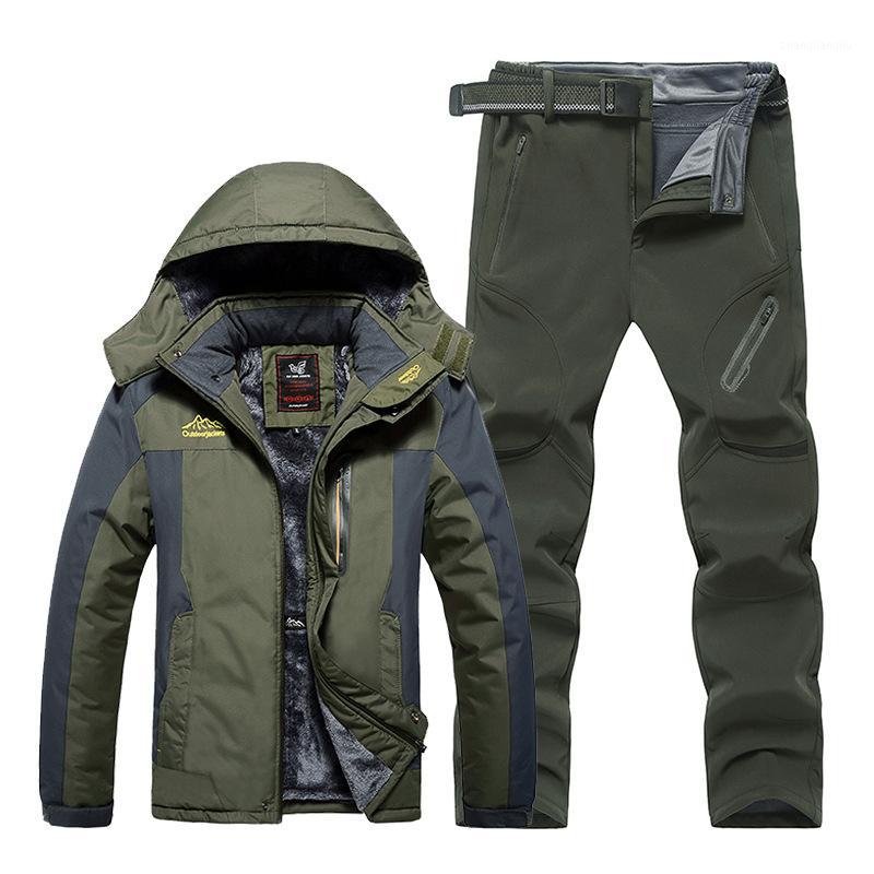 Plus Size Outdoor Men's Mountain Waterproof Ski Fleece Padded Mountaineering Suit Snowboarding Set1
Plus Size Outdoor Men's Mountain Waterproof Ski Fleece Padded Mountaineering Suit Snowboarding Set1