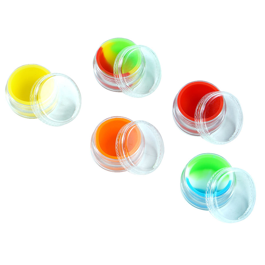 7ml silicone container Non-Stick Dab Glass Jars Wax Container Jars Dab Concentrate Container was dab with silicone lid
7ml silicone container Non-Stick Dab Glass Jars Wax Container Jars Dab Concentrate Container was dab with silicone lid