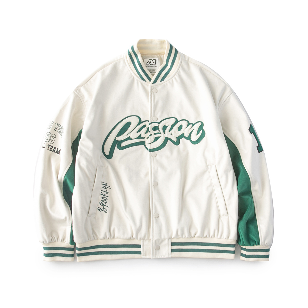 2021 Spring New Fashion American Brand Retro Label Letter Embroidery Men and Women Colorblock Suede Baseball Jacket Ty1n, Beige
2021 Spring New Fashion American Brand Retro Label Letter Embroidery Men and Women Colorblock Suede Baseball Jacket Ty1n, Beige