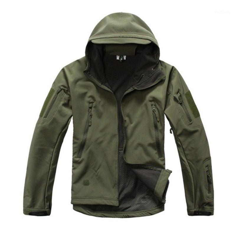 Army Green Men's Training Jackets Outdoor Windproof Softshell Hooded Tactical Jacket1, German camo
Army Green Men's Training Jackets Outdoor Windproof Softshell Hooded Tactical Jacket1, German camo