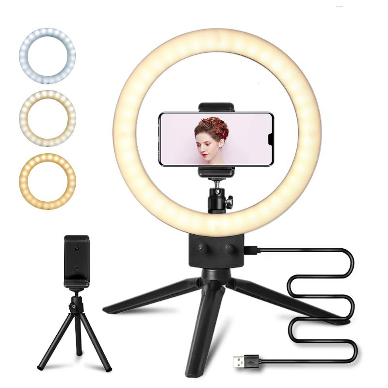9inch/23cm LED Selfie Ring Light With Tripod Ring lamps For YouTube Make Up Video Light Live Photo Photography Studio
9inch/23cm LED Selfie Ring Light With Tripod Ring lamps For YouTube Make Up Video Light Live Photo Photography Studio