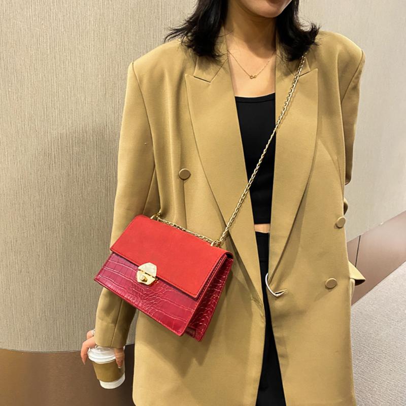 Fashion Shoulder Messenger Bag Women Handbags Totes Bags Casual Alligator PU Leather Crossbody Bags Clutch Bag, White
Fashion Shoulder Messenger Bag Women Handbags Totes Bags Casual Alligator PU Leather Crossbody Bags Clutch Bag, White