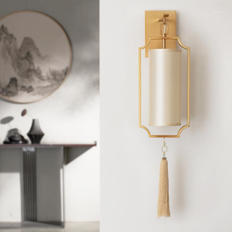 Led wall lamps Chinese copper color wall lights minimalist designer model room living room hotel classical sconce lights WF11121
Led wall lamps Chinese copper color wall lights minimalist designer model room living room hotel classical sconce lights WF11121