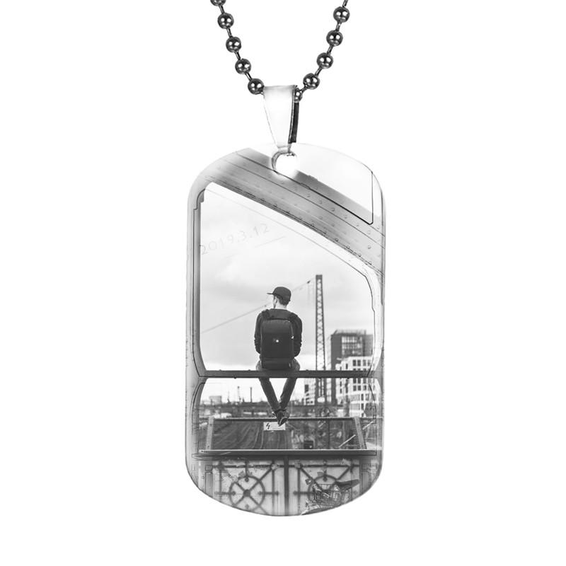 Personalized Pendant Necklace Titanium steel Dog Tag Men Necklace Custom Photo Name Engrave Text ID Pendant Father Gift
Personalized Pendant Necklace Titanium steel Dog Tag Men Necklace Custom Photo Name Engrave Text ID Pendant Father Gift