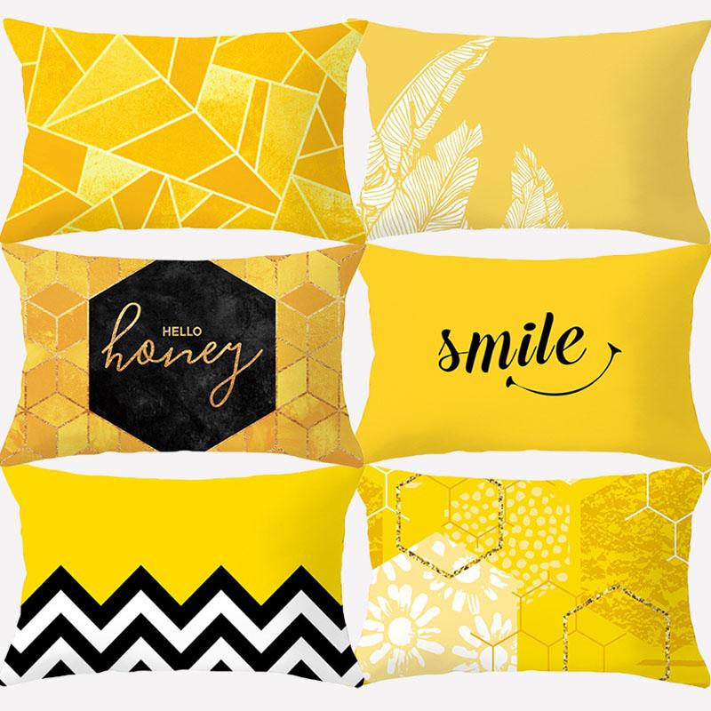 Yellow Geometric Rectangle Pillow Cover Cushion Covers 30x50 Decorative Pillowcases Sofa Cushions Pineapple Home Decoration, 10337-001
Yellow Geometric Rectangle Pillow Cover Cushion Covers 30x50 Decorative Pillowcases Sofa Cushions Pineapple Home Decoration, 10337-001