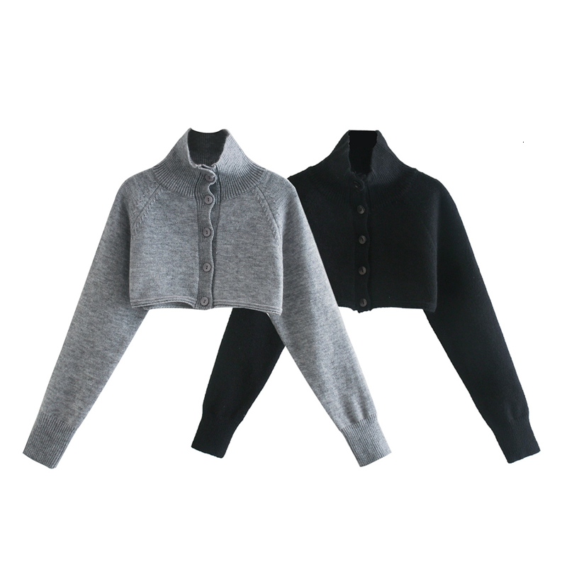New Elegant Women Grey Turtleneck Sweaters 2021 Fashion Ladies Solid Knitted Short Tops Streetwear Female Chic Button Pullovers P408, Black
New Elegant Women Grey Turtleneck Sweaters 2021 Fashion Ladies Solid Knitted Short Tops Streetwear Female Chic Button Pullovers P408, Black