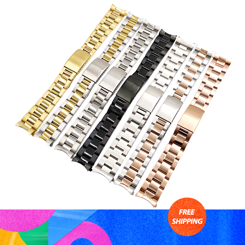19mm/20mm 316L Stainless Steel Two Tone Gold Silver Watch Band Strap Old Style Oyster Bracelet Hollow Curved End For Rol Dateju Submari
19mm/20mm 316L Stainless Steel Two Tone Gold Silver Watch Band Strap Old Style Oyster Bracelet Hollow Curved End For Rol Dateju Submari