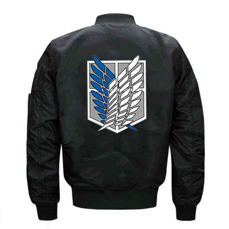 Attack On Titan Men Coats Jacket Cosplay Bomber Jacket Spring Autumn Baseball Windbreaker Jackets Shingeki Cosplay Costume G1231, Black;brown
Attack On Titan Men Coats Jacket Cosplay Bomber Jacket Spring Autumn Baseball Windbreaker Jackets Shingeki Cosplay Costume G1231, Black;brown