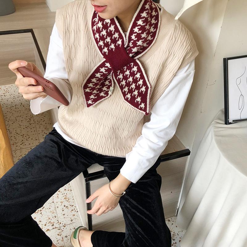 2021 Winter Scarf Warm Fashion Ins Style Qianniao Style Korean Collar Cover Winter Warm Knitted Scarf
2021 Winter Scarf Warm Fashion Ins Style Qianniao Style Korean Collar Cover Winter Warm Knitted Scarf