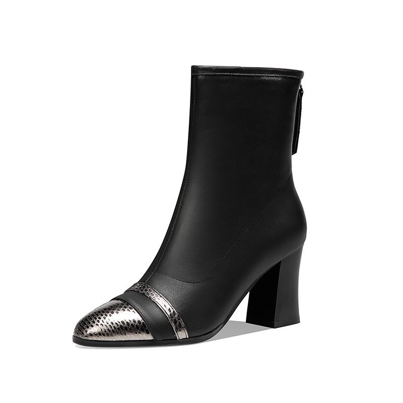 High Heels Women Basic Boots mixed colors genuine Leather Autumn Winter Ladies Shoes office ladies boots Party Shoes Woman, Beige
High Heels Women Basic Boots mixed colors genuine Leather Autumn Winter Ladies Shoes office ladies boots Party Shoes Woman, Beige