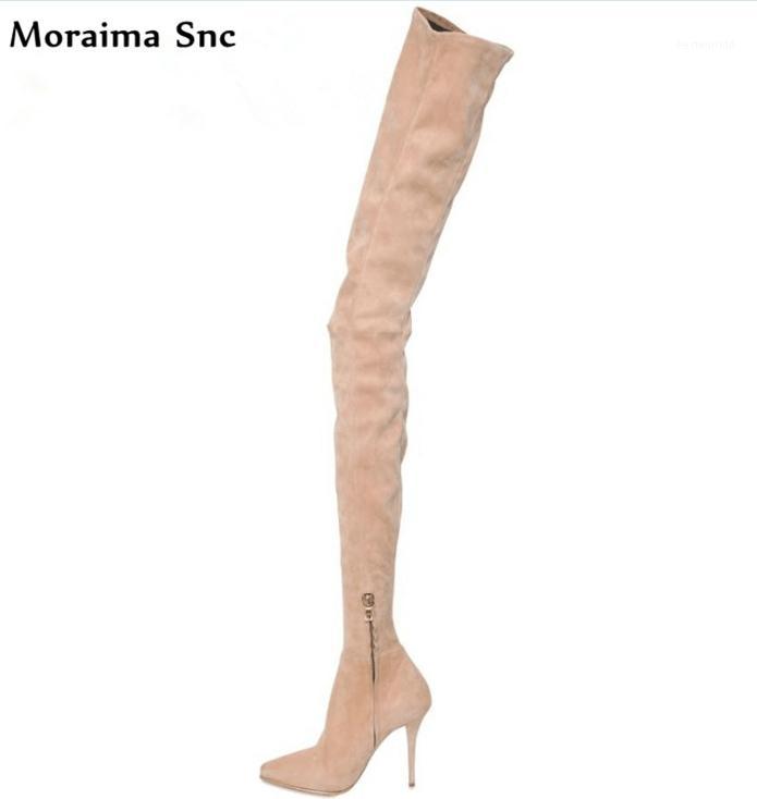 Moraima Snc pleated vintage velvet Spring Fall fashion women Boots pointed toe over-Knee-high Gladiator boot stilettos heel1, As pictures
Moraima Snc pleated vintage velvet Spring Fall fashion women Boots pointed toe over-Knee-high Gladiator boot stilettos heel1, As pictures
