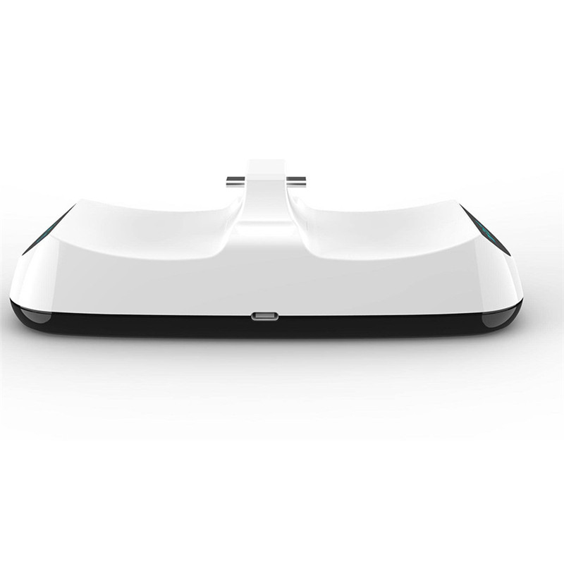 100% New PS5 Controller Charging Stand Ps5 Wireless Double Controller ABS Plastic Joypad Charging Docking Station Holds 2 Controllers