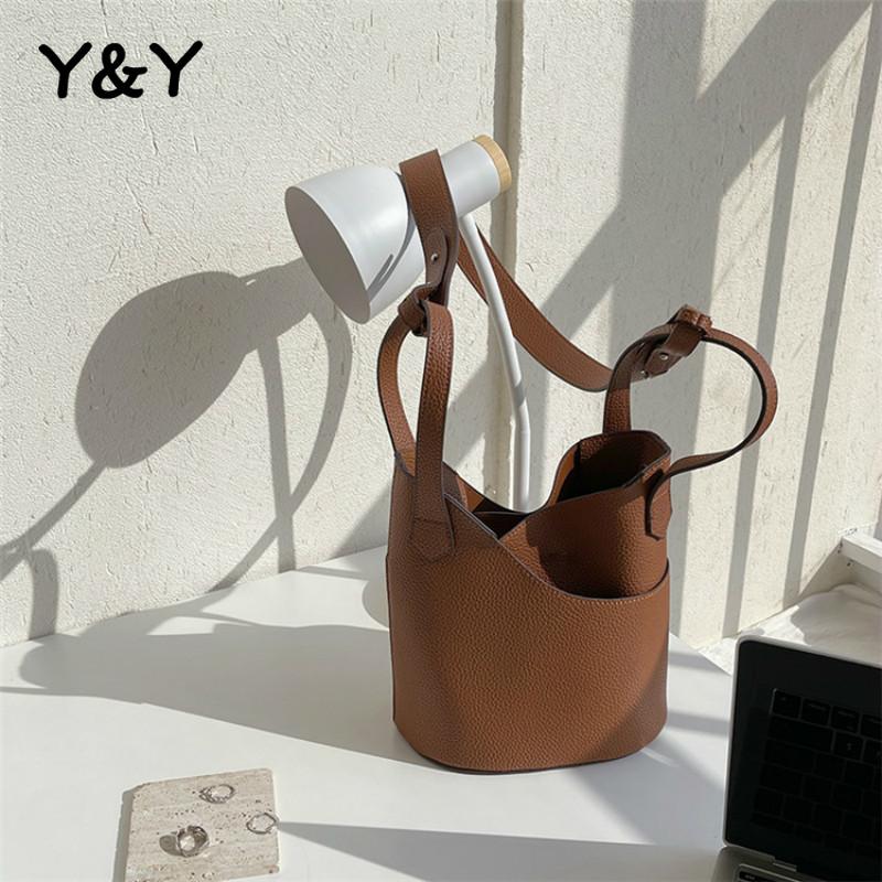 Y&Y Korean Style Pu Shoulder Bags New Fashion Female Crossbody Bags Handbags Large Bucket Female Luxury Designer Bag, Black
Y&Y Korean Style Pu Shoulder Bags New Fashion Female Crossbody Bags Handbags Large Bucket Female Luxury Designer Bag, Black