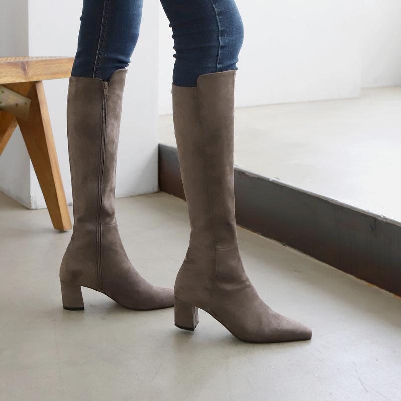 2020 Winter Women's Knee-length Boots Fashion High Heel High Boots Square Toe Thick Heel Women's Shoes Size 33-42, Brown 6cm
2020 Winter Women's Knee-length Boots Fashion High Heel High Boots Square Toe Thick Heel Women's Shoes Size 33-42, Brown 6cm