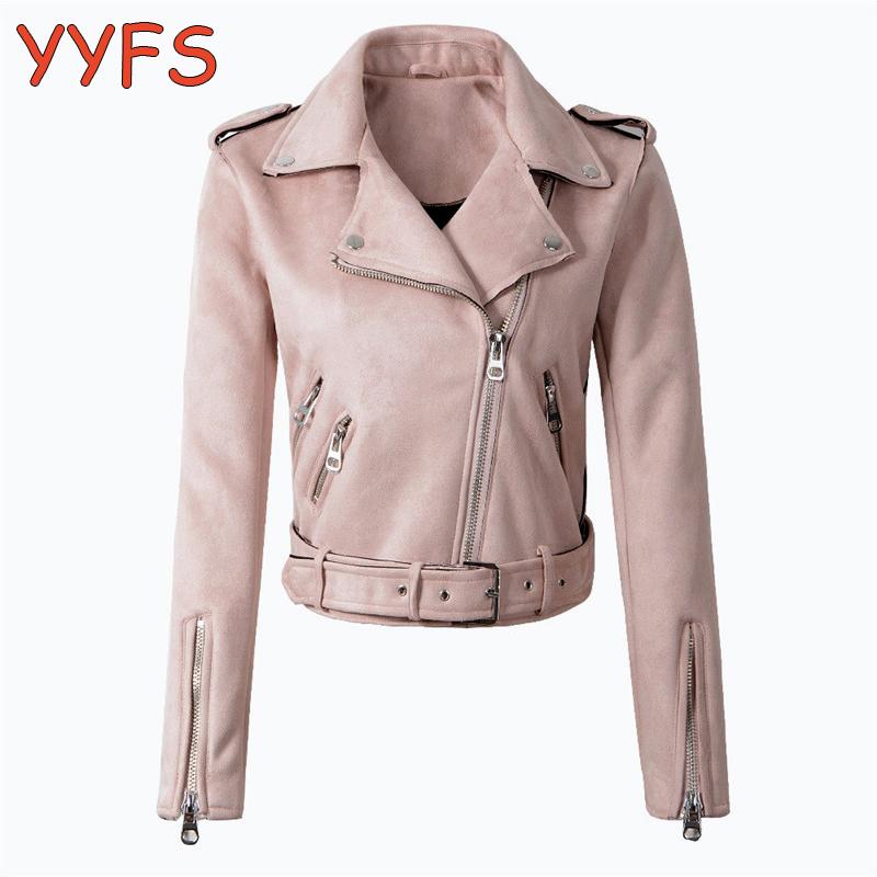 Suede Leather Jackets Women Short Motorcycle Coat Womens 2020 Fashion Biker Faux PU Jacket Female Autumn Winter jaqueta de couro, Blue
Suede Leather Jackets Women Short Motorcycle Coat Womens 2020 Fashion Biker Faux PU Jacket Female Autumn Winter jaqueta de couro, Blue