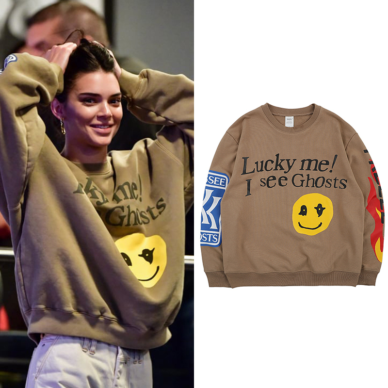 Kendall Jenner Clothes Sweatshirt I See Ghosts Hip Hop Pullover Sweatshirts Kardashian Streetwaear Women Graffiti Flame Hoodies Y200706, White
Kendall Jenner Clothes Sweatshirt I See Ghosts Hip Hop Pullover Sweatshirts Kardashian Streetwaear Women Graffiti Flame Hoodies Y200706, White