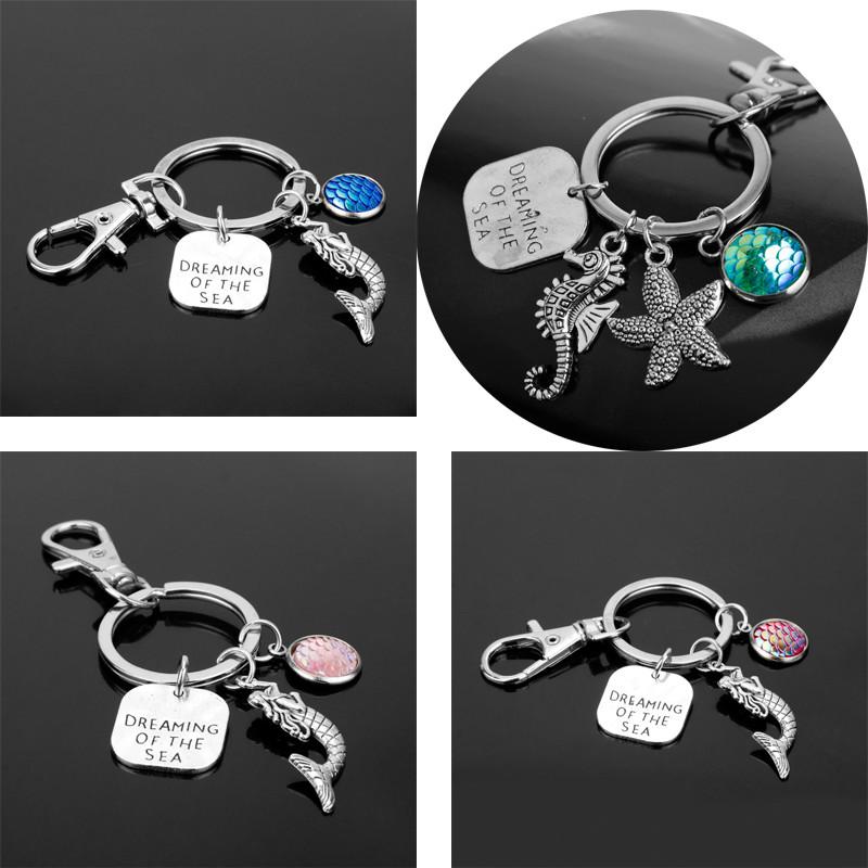 Fish Scale Keyrings Dreaming of the Sea Keychain Accessories Key Ring Chain Keyfob Handbags Key Buckle chaveiro
Fish Scale Keyrings Dreaming of the Sea Keychain Accessories Key Ring Chain Keyfob Handbags Key Buckle chaveiro