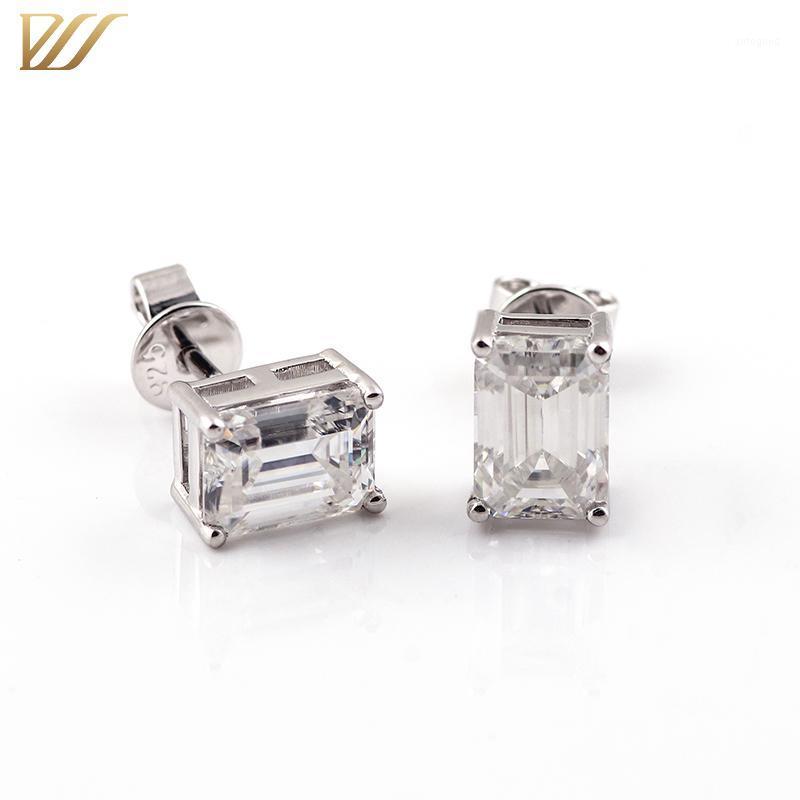 Stud 925 Sterling Silver Women Earrings Fedex 5x7mm 1.1ct D Emerald Cut Moissanite Stud1
Stud 925 Sterling Silver Women Earrings Fedex 5x7mm 1.1ct D Emerald Cut Moissanite Stud1