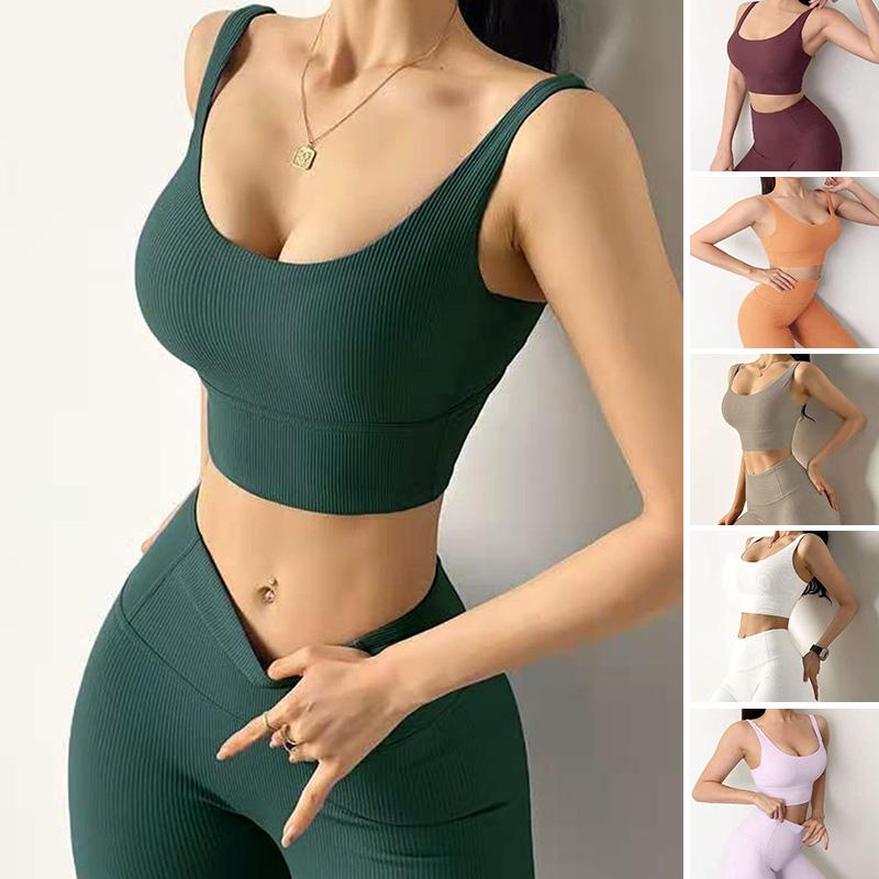 Seamless Sportswear 2pcs Women' Workout Yoga Set Gym Yoga Clothes Running Wear Skinny Sport Set Suit Sports Bra + Leggings, White
Seamless Sportswear 2pcs Women' Workout Yoga Set Gym Yoga Clothes Running Wear Skinny Sport Set Suit Sports Bra + Leggings, White