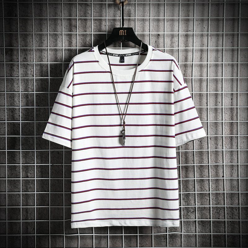 Man's T-shirt Men 2020 White Striped Oversized Hip Hop Japanese Streetwear Harajuku T-Shirts Male Women T Shirt Men, Blue t-shirt men 1
Man's T-shirt Men 2020 White Striped Oversized Hip Hop Japanese Streetwear Harajuku T-Shirts Male Women T Shirt Men, Blue t-shirt men 1