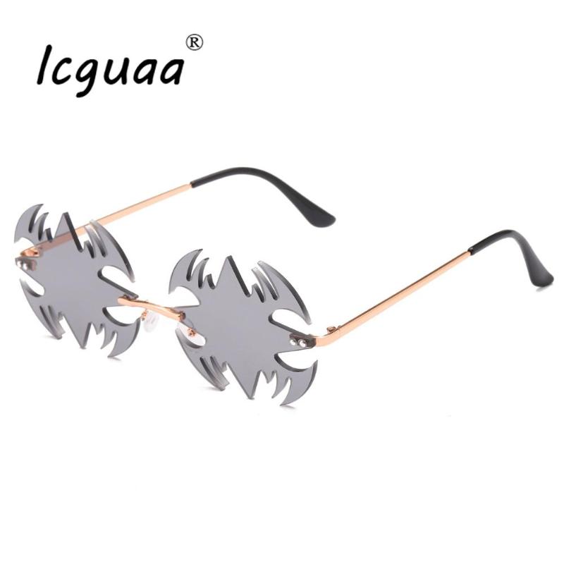 Fashion Unique Steampunk Sunglasses Funny Irregular Rimless Eye Wear Halloween Party Frameless Vintage Sun Glasses Shades UV400
Fashion Unique Steampunk Sunglasses Funny Irregular Rimless Eye Wear Halloween Party Frameless Vintage Sun Glasses Shades UV400