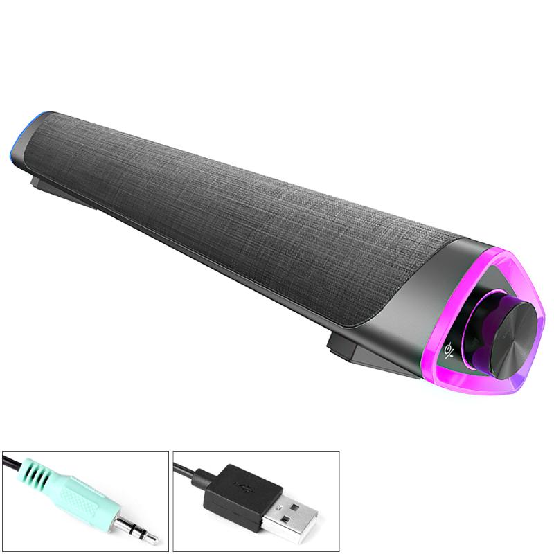 Bluetooth Speaker Wired Computer Speaker 3D Stereo Desktop Audio Subwoofer with USB Port Portable for PC Phone TV Tablet 80dB
Bluetooth Speaker Wired Computer Speaker 3D Stereo Desktop Audio Subwoofer with USB Port Portable for PC Phone TV Tablet 80dB