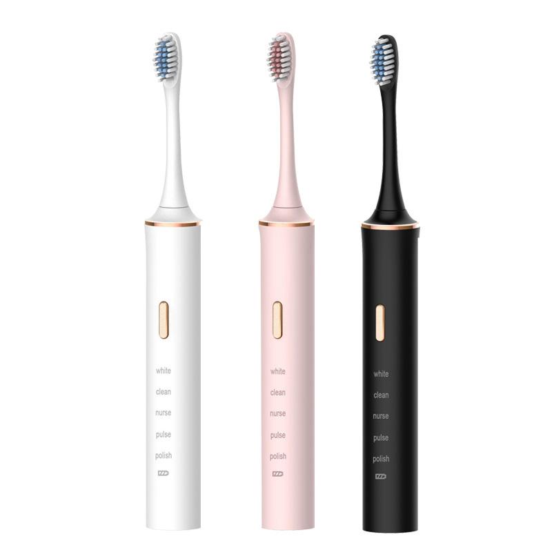 Electric Toothbrush USB Charging 5 Mode IPX Waterproof Sonic Wave Electric Brush Soft Bristle Brush Intelligence Toothbrush
Electric Toothbrush USB Charging 5 Mode IPX Waterproof Sonic Wave Electric Brush Soft Bristle Brush Intelligence Toothbrush