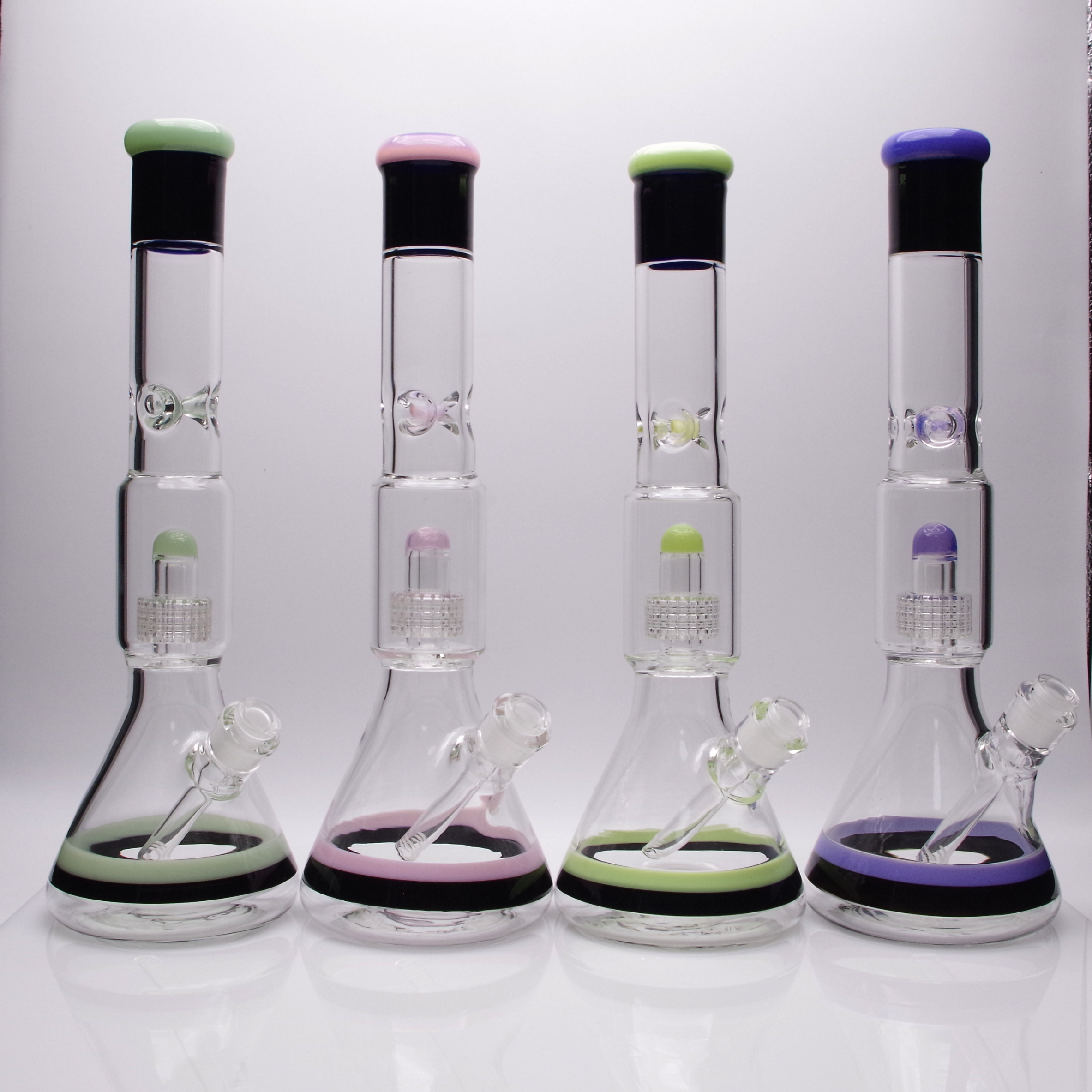 Recycler Dab Rig Matrix Perc Glass Bong 16inch height Clear Beaker Hookah with 1 Quartz Banger for Gift
Recycler Dab Rig Matrix Perc Glass Bong 16inch height Clear Beaker Hookah with 1 Quartz Banger for Gift
