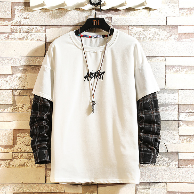 2020 Autumn Spring Fashion Oversiz Fake Two Pieces Print Tshirt Men's Long Sleeve Casual O Neck T-Shirt For Man TOP TEES kg-12, W4118 a
2020 Autumn Spring Fashion Oversiz Fake Two Pieces Print Tshirt Men's Long Sleeve Casual O Neck T-Shirt For Man TOP TEES kg-12, W4118 a
