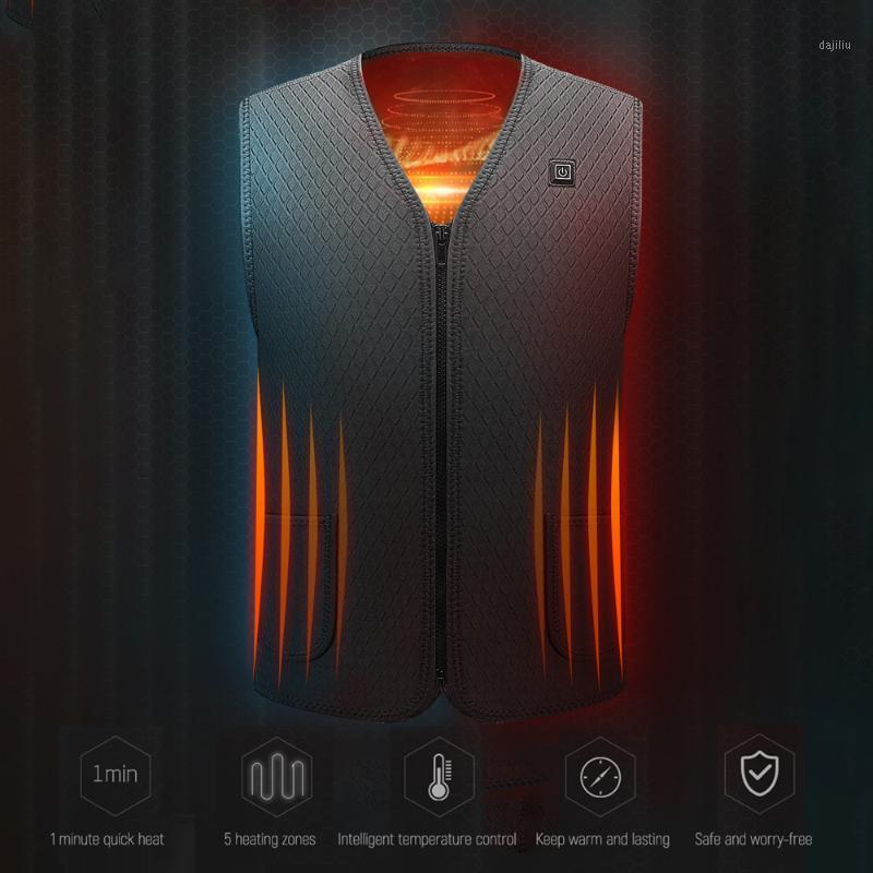 Winter Intellegient Heating Vest Electric Thermal Cloth Flexible Outdoor Travel Hiking USB Infrared Heated Jacket for Men Women1, Black
Winter Intellegient Heating Vest Electric Thermal Cloth Flexible Outdoor Travel Hiking USB Infrared Heated Jacket for Men Women1, Black