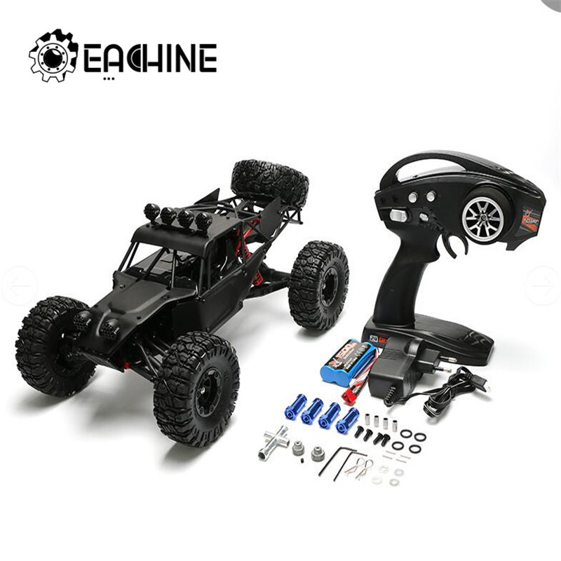 

Eachine EAT04 1/12 2.4G 4WD Brush/Brushless RC Car Toys Metal Body Shell Desert Off-road Higth Speed Truck RTR for Children