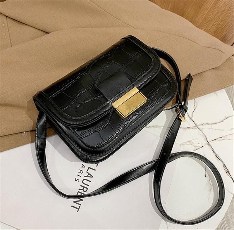2021 Winter fashion Stone Pattern Small PU Leather Bags for Women Luxury Shoulder Crossbody Handbags Retro Flap Messenger Bags, Black
2021 Winter fashion Stone Pattern Small PU Leather Bags for Women Luxury Shoulder Crossbody Handbags Retro Flap Messenger Bags, Black