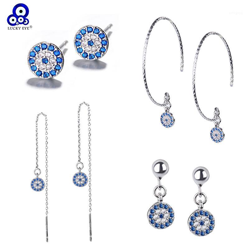 Dangle & Chandelier Lucky Eye Blue Evil Earrings Copper Micro CZ Crystal Line Drop For Women Girl Party Jewelry Gifts LE181
Dangle & Chandelier Lucky Eye Blue Evil Earrings Copper Micro CZ Crystal Line Drop For Women Girl Party Jewelry Gifts LE181